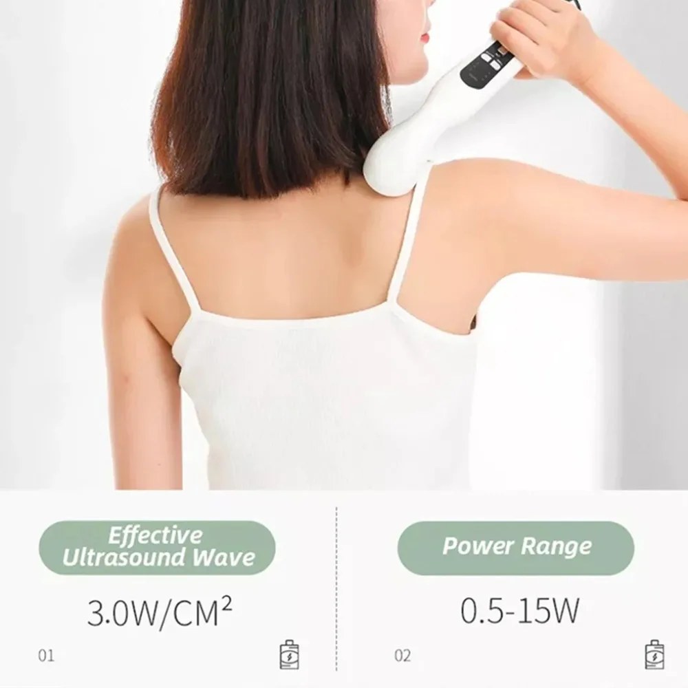 

Therapeutic Ultrasound Physiotherapy Device Body Massager Physiotherapy Equipment Muscle Stimulator Massager Reduce Pain