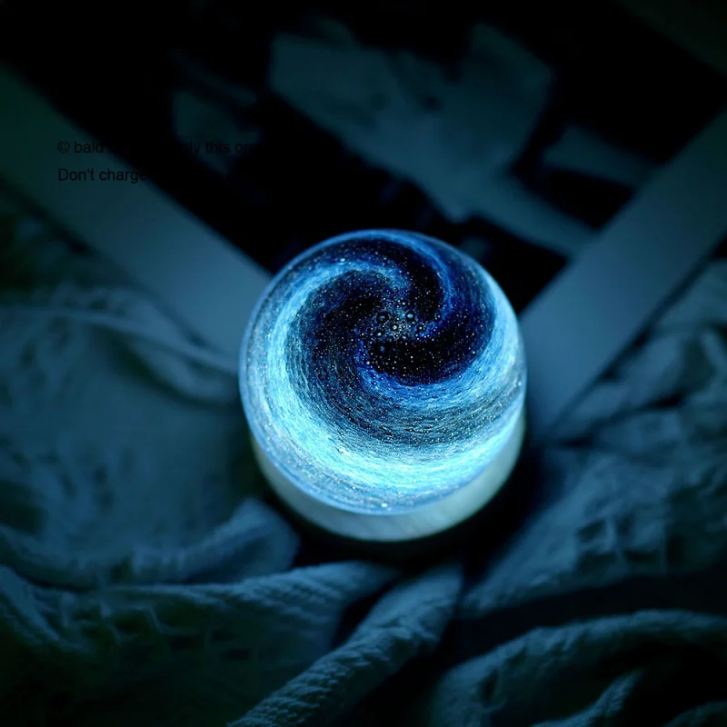 

Even Milky Way Wants to Sleep with You Romantic Planet Small Night Lamp Holiday Heart-Breaking Birthday