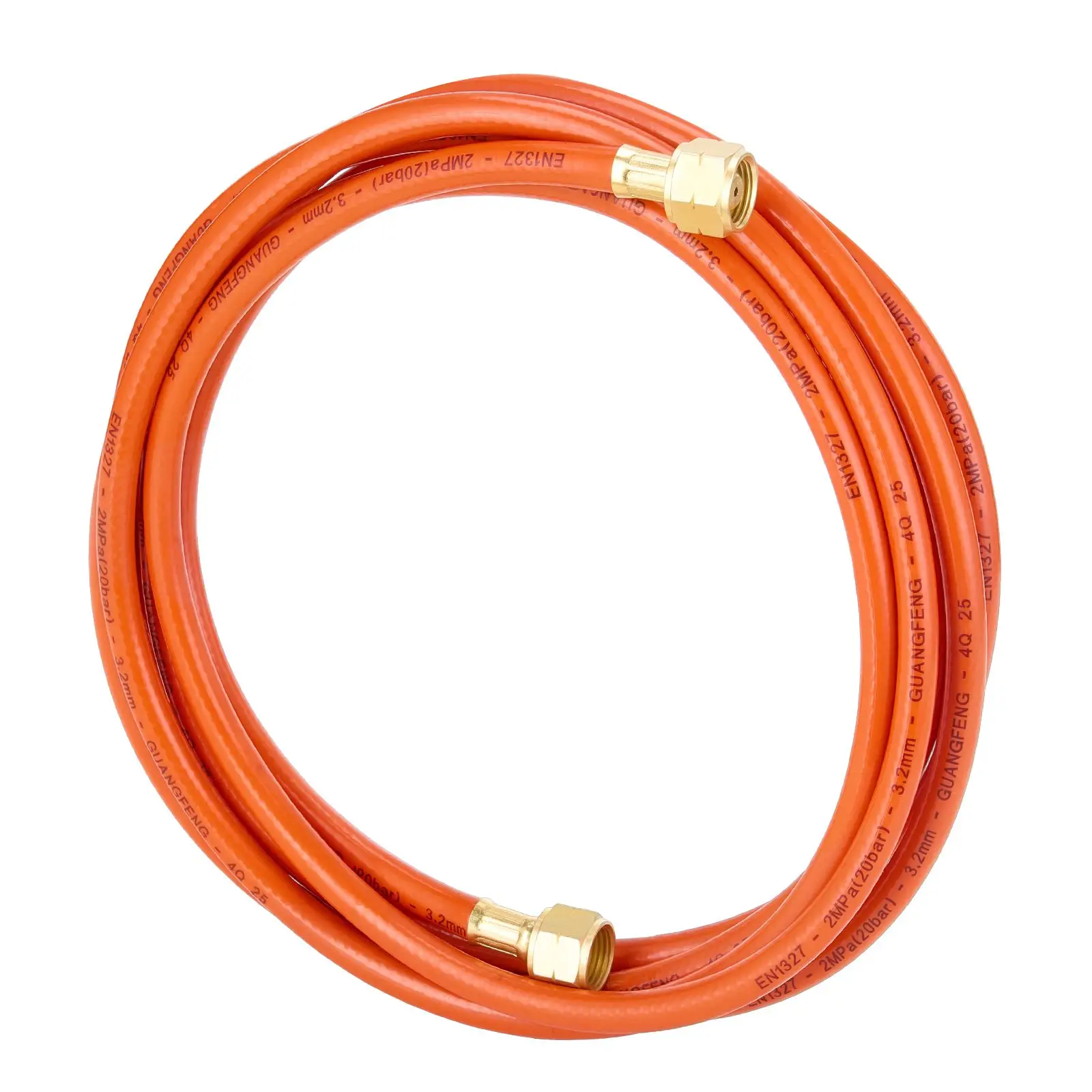Air Acetylene Torch Hose, 1/8-Inch x 12FT Acetylene Welding Hose with 9/16