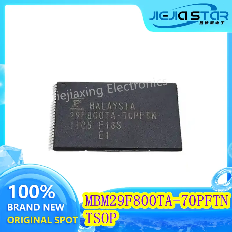 ชิป IC MBM29F800TA, MBM29F800TA-70PFTN, SMT TSOP, 100% ใหม่เอี่ยม, อิเล็กทรอนิกส์ดั้งเดิม