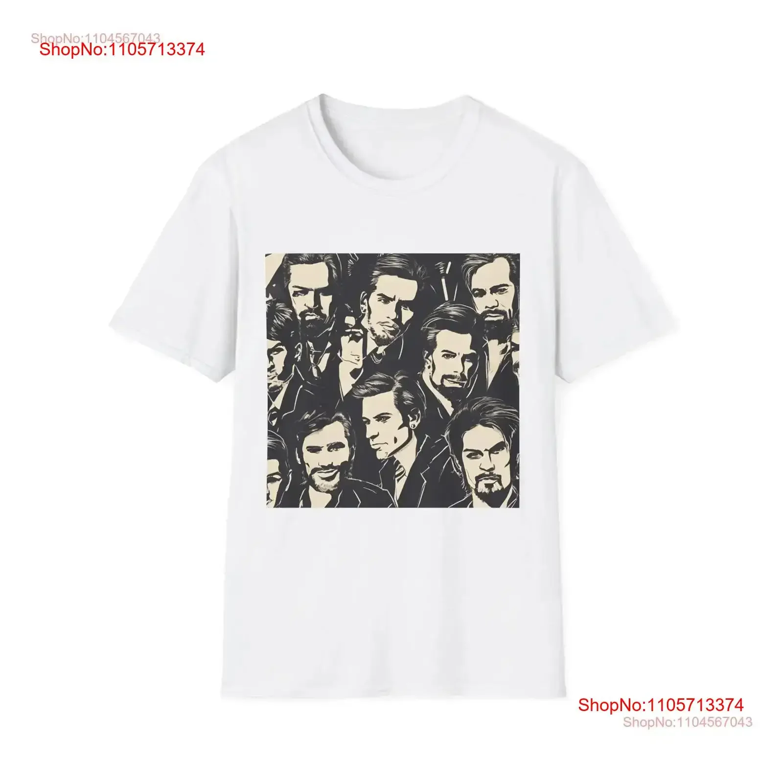 Legendary Male Rockers Ignite the Stage with Style Softstyle T Shirt vintage Washed Comfortable Unisex Stylish Versatile homme