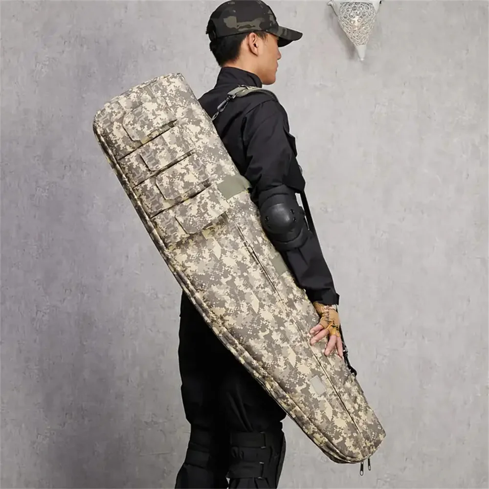 

Rifle Case 70cm/98cm/118cm Hunting Rifle Gun Airsoft Air Gun Single Shoulder Bags With Cushion Padded Protection Carry Bag