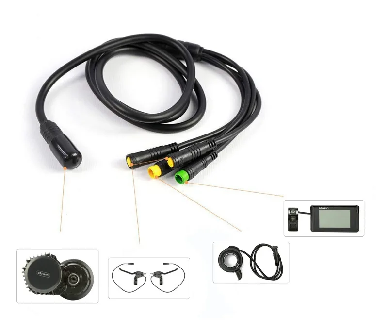 Mid Drive Motor Bafang HD M615 Electric Bike Conversion Kit 48V 750W