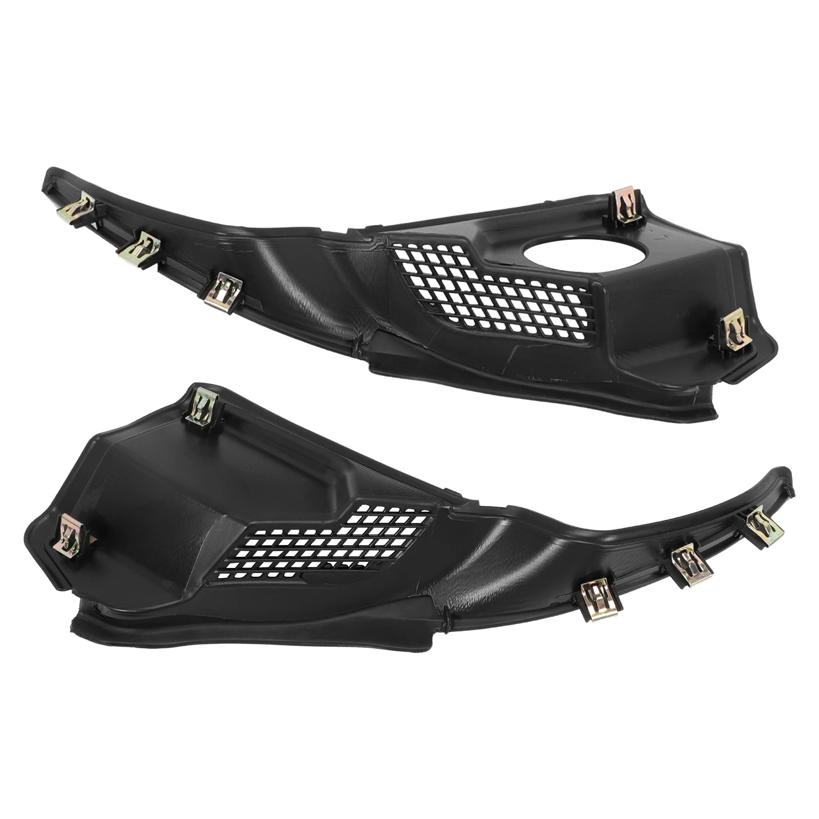 

55112952AC 1Pair Front Windshield Wrap Corner Wiper Side Trim Cover Wiper Deflector 55112951AC for Jeep Grand Cherokee 2016-2022