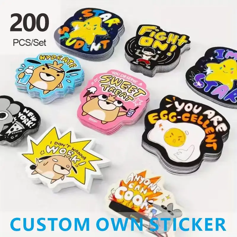 

Custom Logo Die Cut Stickers and Personalized Logo Wedding Baptisms Gift Box Stickers DIY Your Own Stickers Customized Stickers