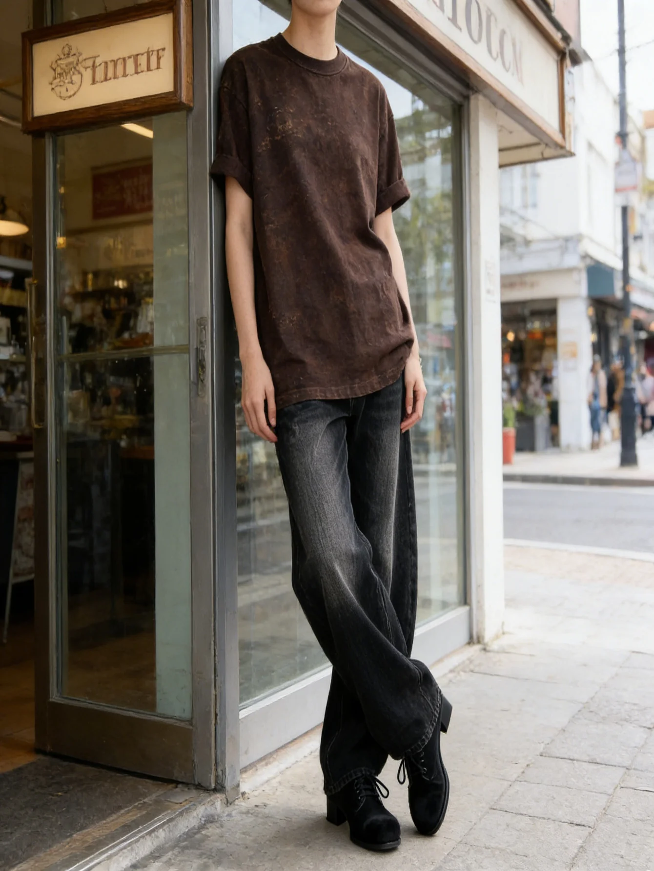 Y2K Jeans Unisex Black Baggy Denim Streetwear Drip For Dating No accessories or belts included