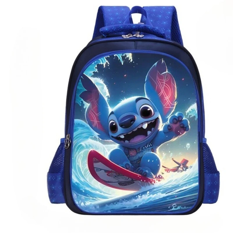 

Disney cartoon Stitch frozen cars New Kids Backpack Schoolbag Girls and Boys Cute Shoulder Bag