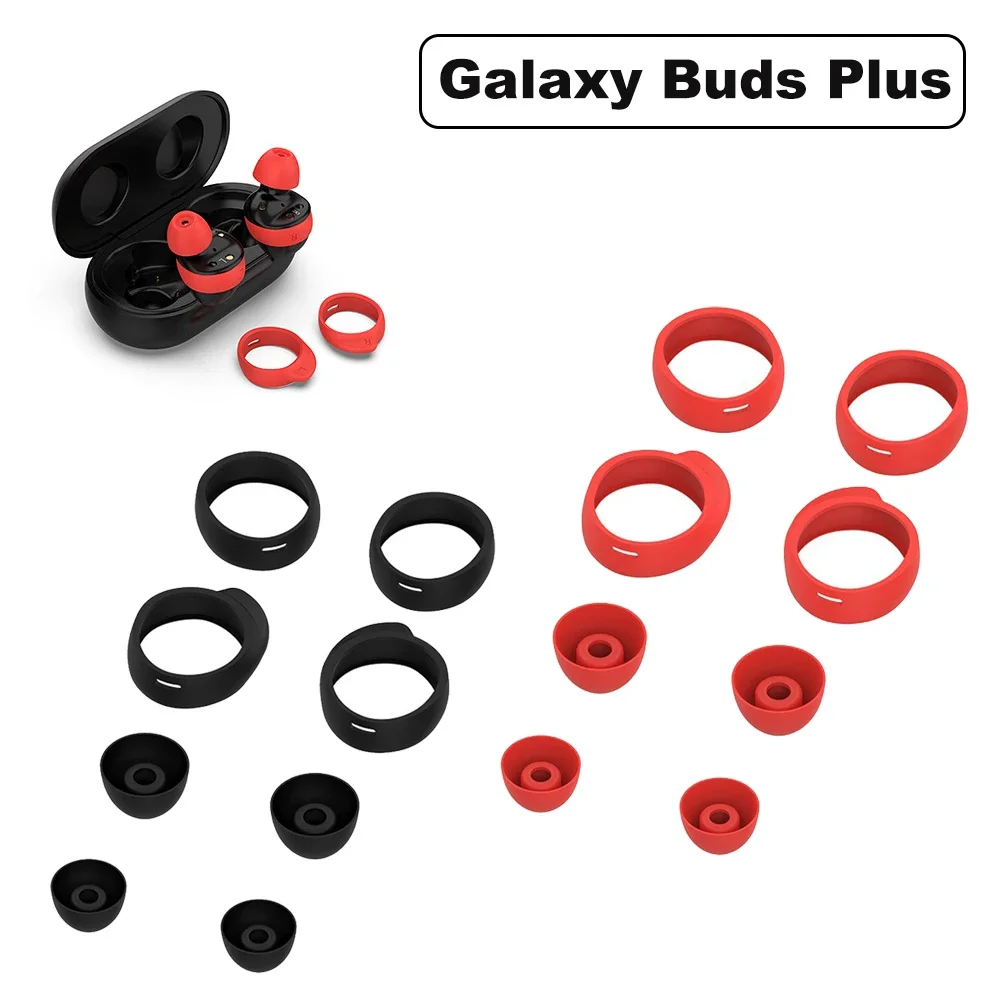 

50 Sets Silicone Earbud Case Cover For Samsung Galaxy Buds Plus Ear Tips Earplug Headset Accessories Galaxy Buds + Plus