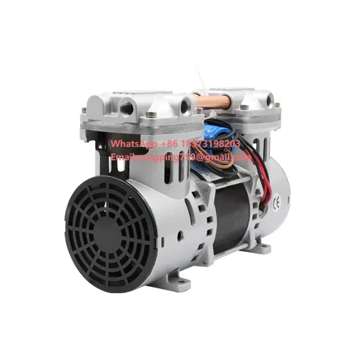 

340W Factory Supply Silent Oil-Free Mini Portable Vacuum Pump for Food Vacuum Packaging Machines