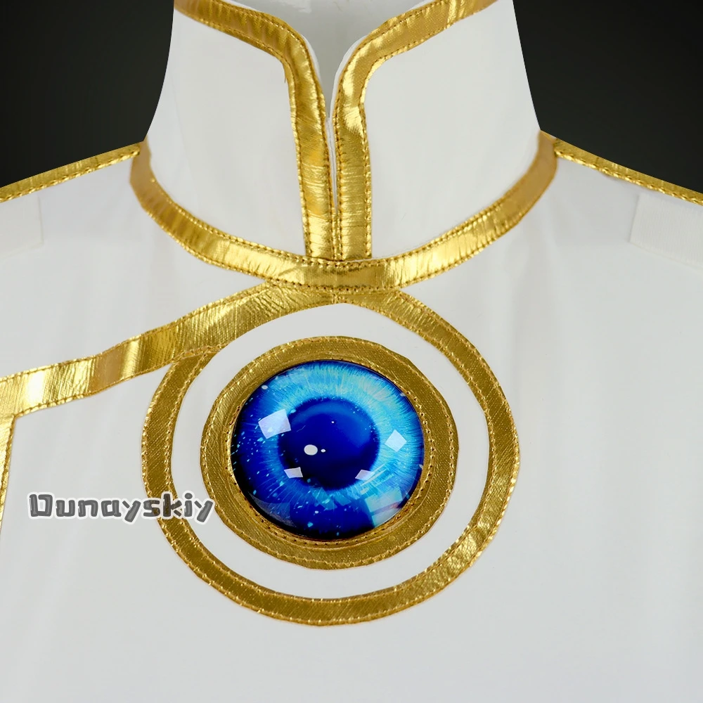 لطيفة تأثيري حلي أنيمي ليكون بطل X بذلة عباءة لين لينغ موحدة أنيمي لطيفة لعب الأدوار شعر مستعار الدعامة الدعاوى للجنسين الزي