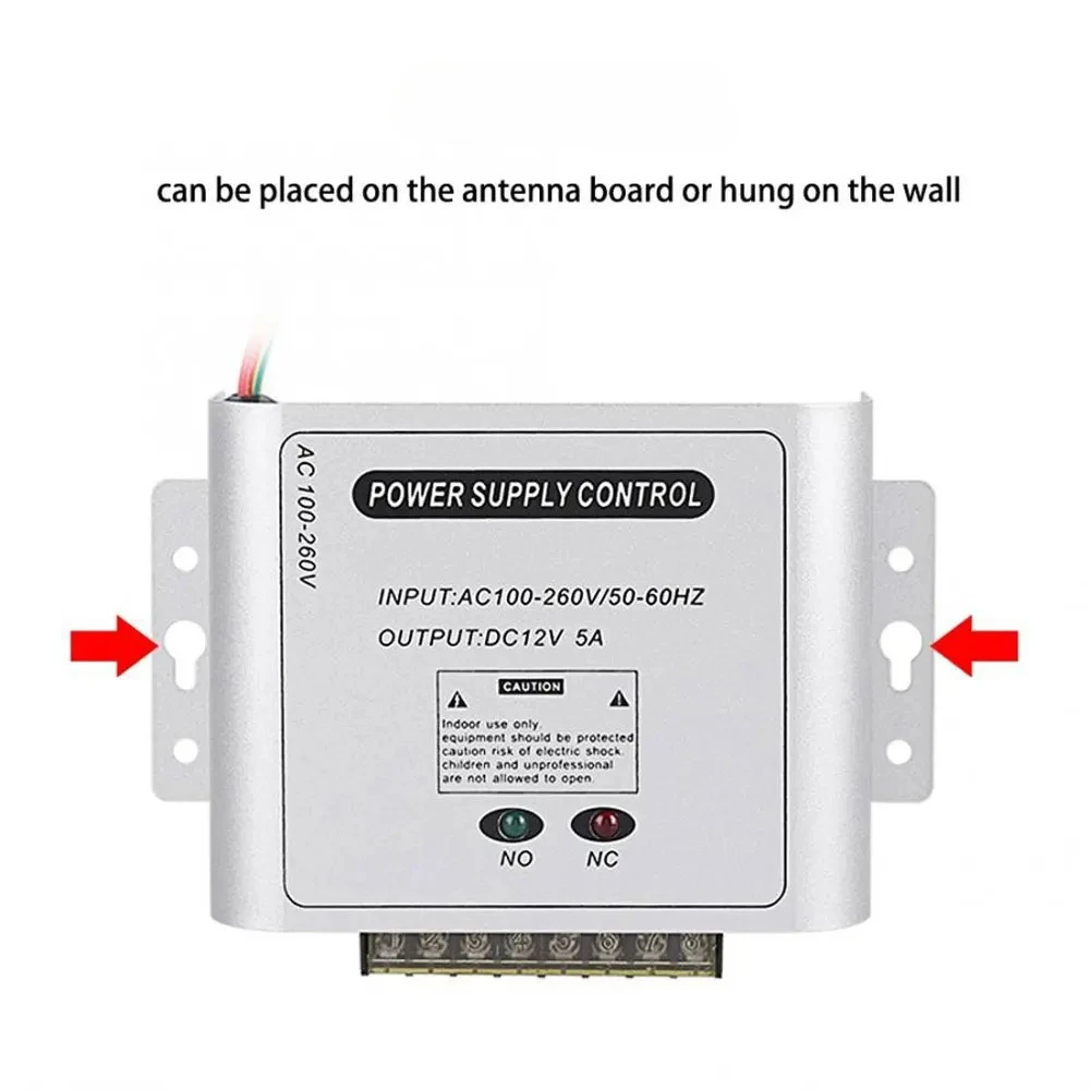 Access Powers Controllers Wides Voltages 100~260V Inputs 12V 5A Outs for  NO/NCs Locks Used For Fingerprints /Access controls