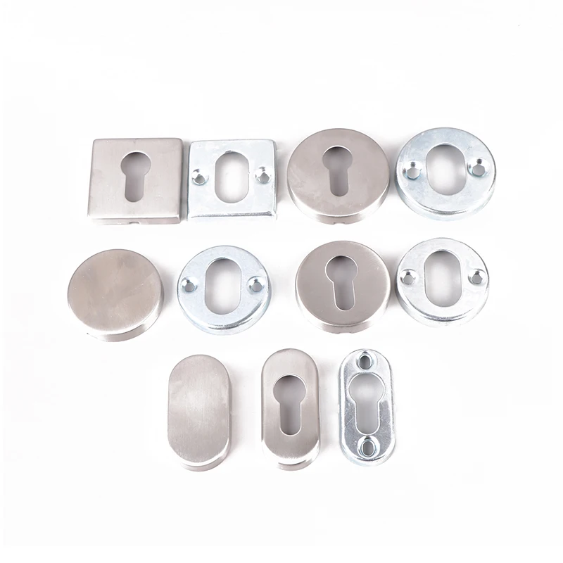 304 Stainless Steel Split Lock Cover Interior Door Lock Cylinder Accessories Decorative Cover