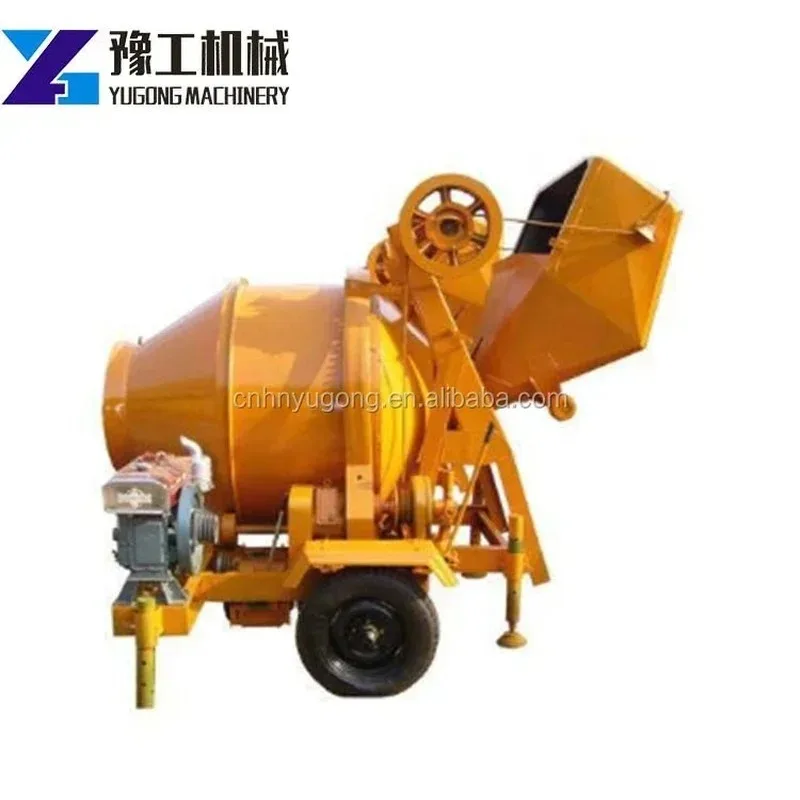 YG Mobile Trailer Mounted Price Concrete Pump Machine Concrete Mixer Pump