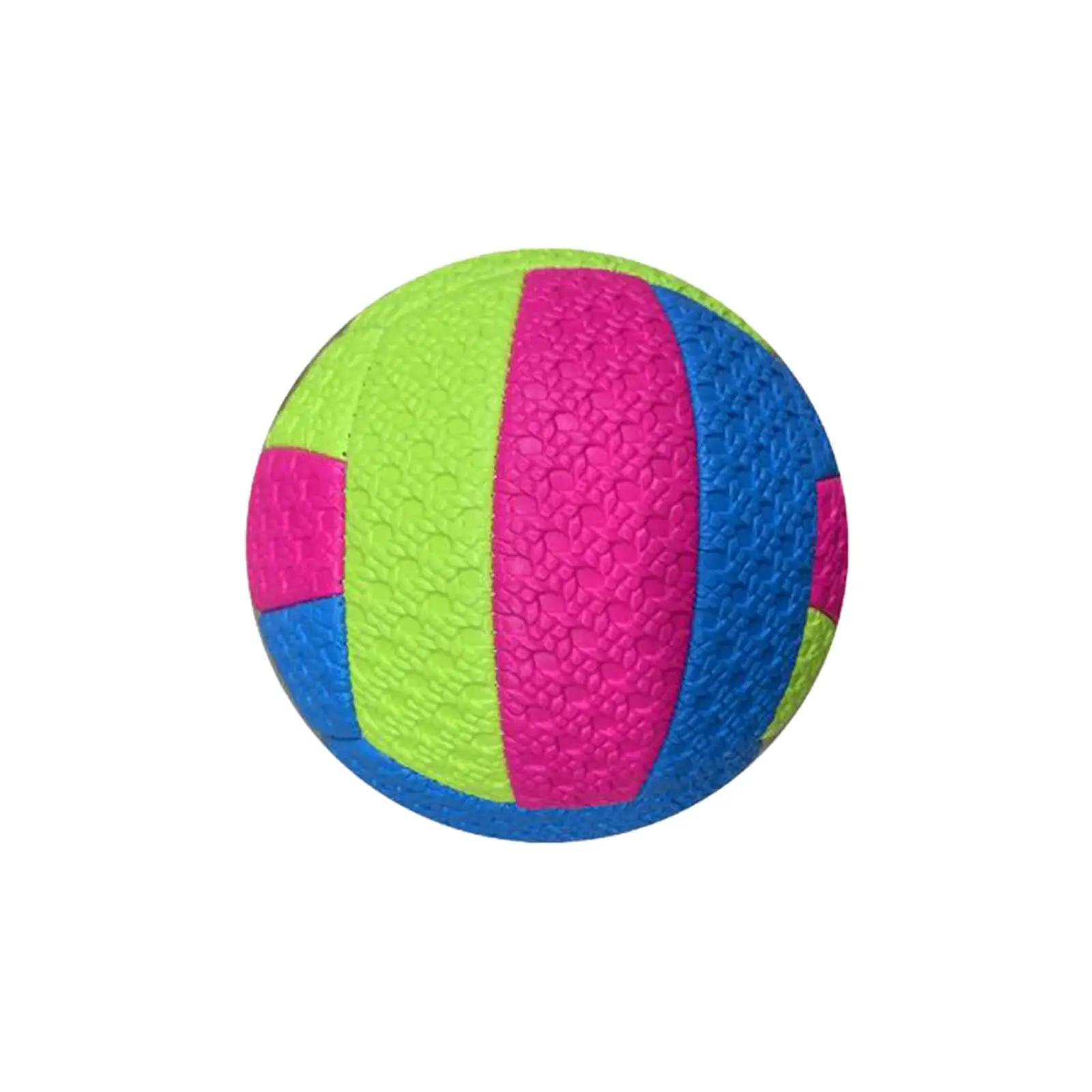 PVC Volleyball Size 2, Soft Touch Game Training Practice Recreational Ball 5.9inch Children Toy for Sand Backyard