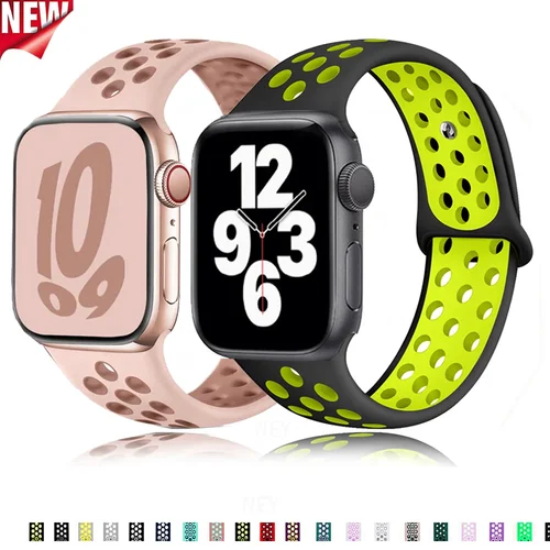 Correa deportiva para Apple Watch Band Ultra 49mm 44mm 45mm 38/40mm/41mm pulsera de orgullo de silicona correa iWatch Series 8 7 6 4 5 3 9 SE