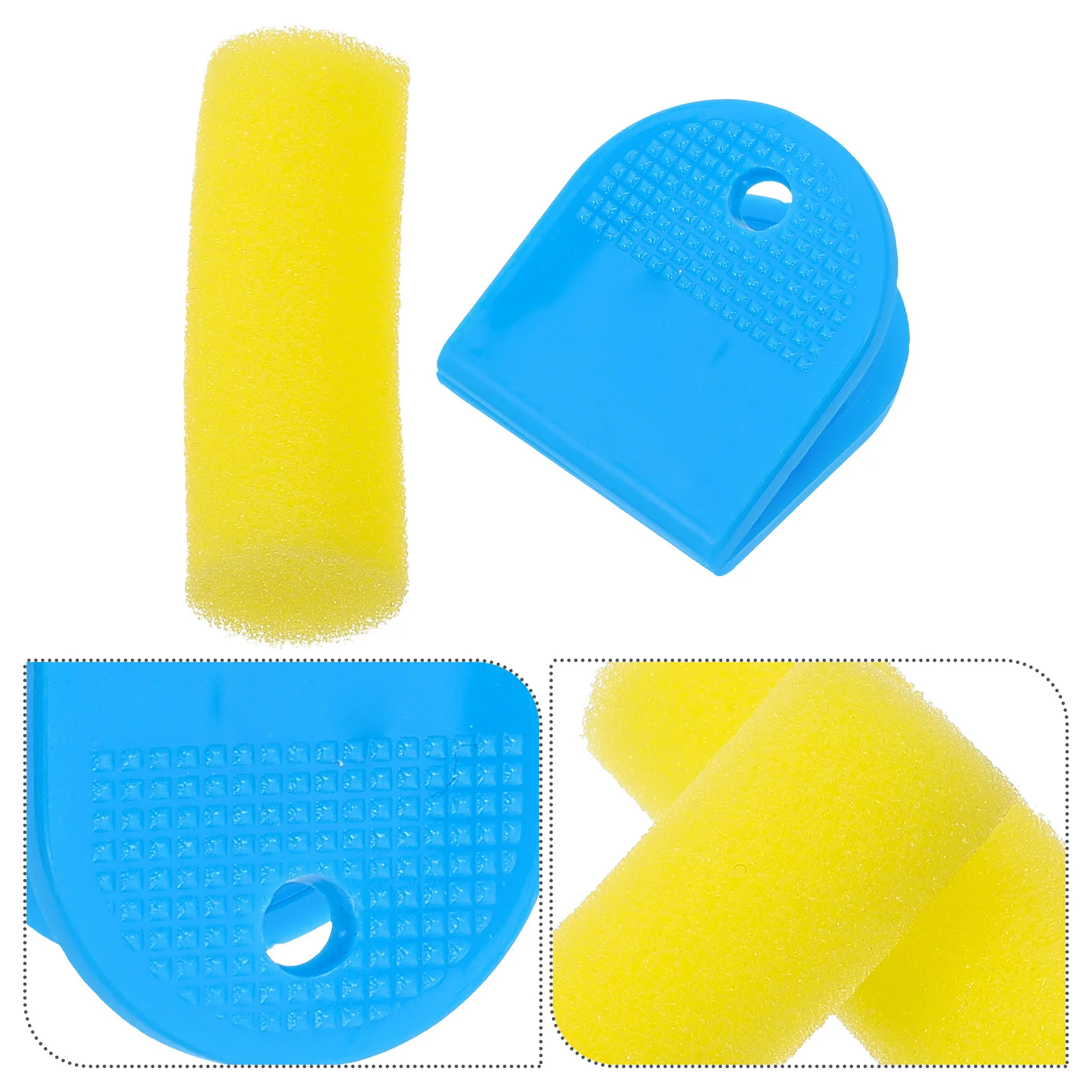 

1 Bag Table Tennis Paddle Cleaner Sponge Professional Racket Eraser Streak-Free Durable Portable Anti-Wear Wipes Tool Paddle