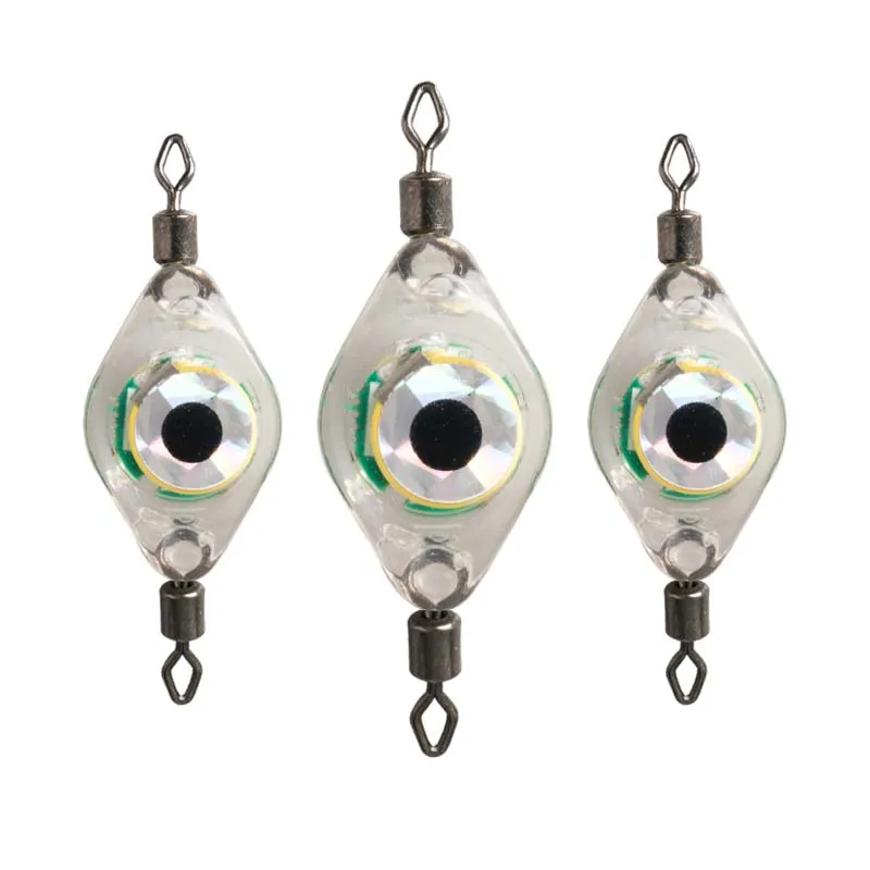 Fish lure light 3D simulation fish eye light led fishing light boat