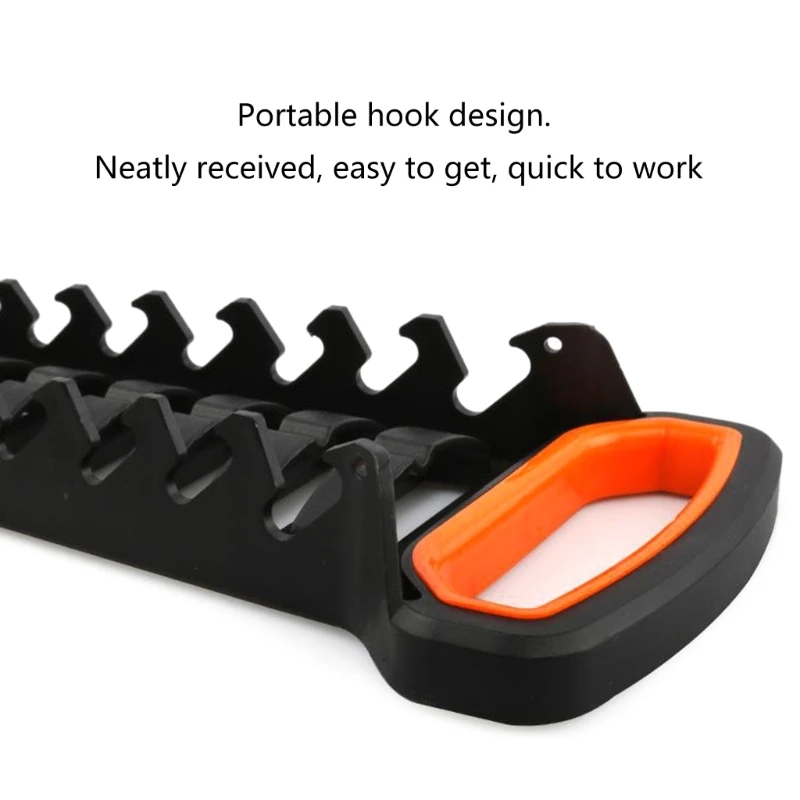 2pcs Efficient Wrench Storage Solution Versatile Wrench Holder Wrench Storage Rack Maximize Space Minimize Clutter