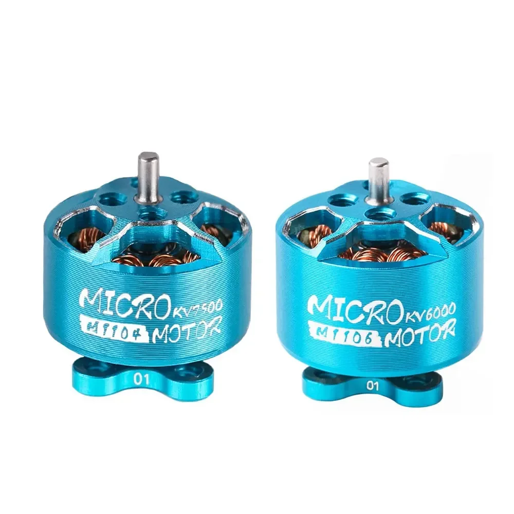 T-Motor M1104 KV7500 M1106 KV6000 Micro moteur sans balais petit léger avec arbre de 1.5mm pour Micro Drone FPV 90mm 110mm