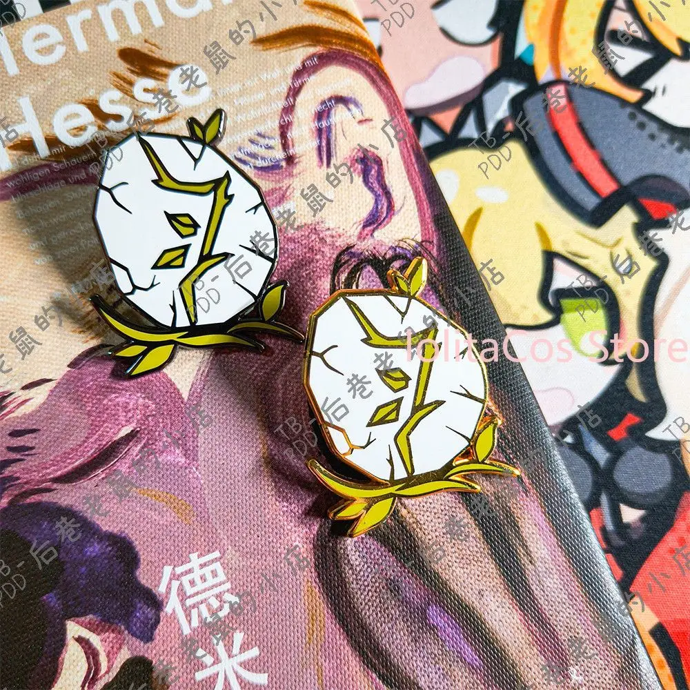 Badge métallique émaillé Limbus Company Sinclair, imitation anime, broche, décoration de sac, collection pour fans, cadeau d'anniversaire pour ami, cosplay