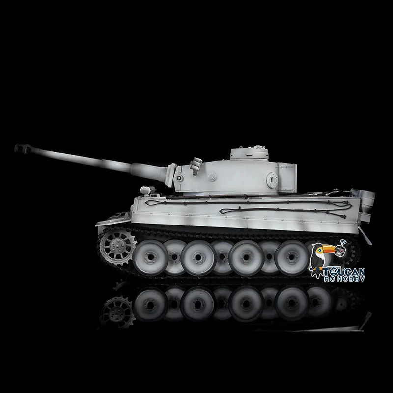 

1/16 HENG LONG 7.0 Metal Version German Tiger I RC Tank 3818 Remote Control Car RC Panzer Toys for Boys TH17278-SMT4
