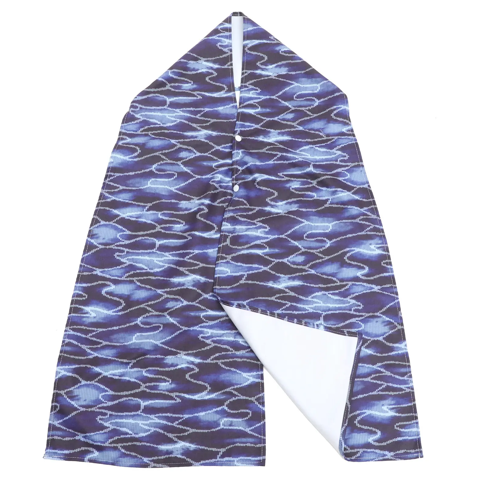 

Adult Bib Scarf Washable Soft Polyester Dining Protector for Elderly Women and Men Stylish Comfortable Mealtime Accessory