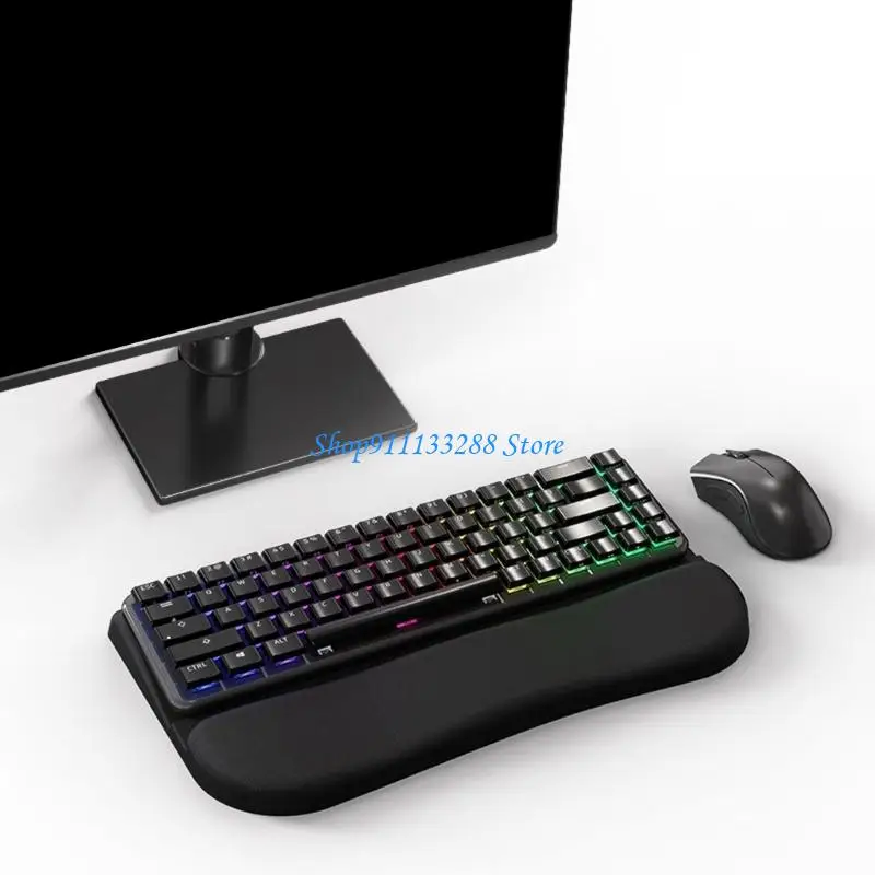 G88D Against Slip Elastomer Keyset Wrist Assist Pillow Ensuring Stability During Fast Office Work and Play Tasks
