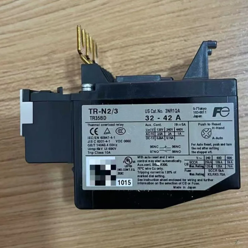 

Новое тепловое реле TR-N2/3 32-42 в наличии для быстрой доставки