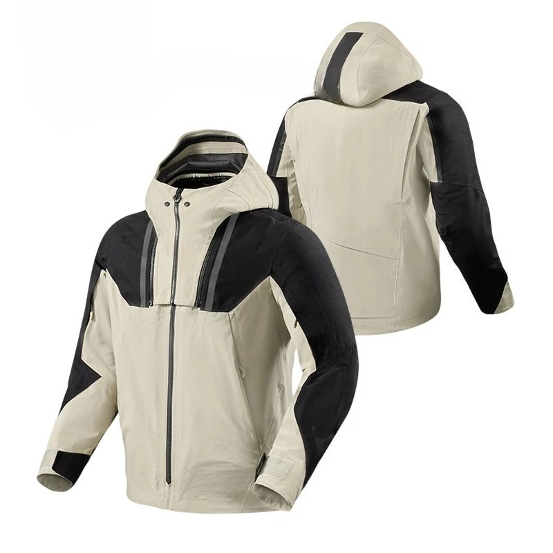 Motorcycle riding suit, men's waterproof breathable motorcycle racing suit jacket
