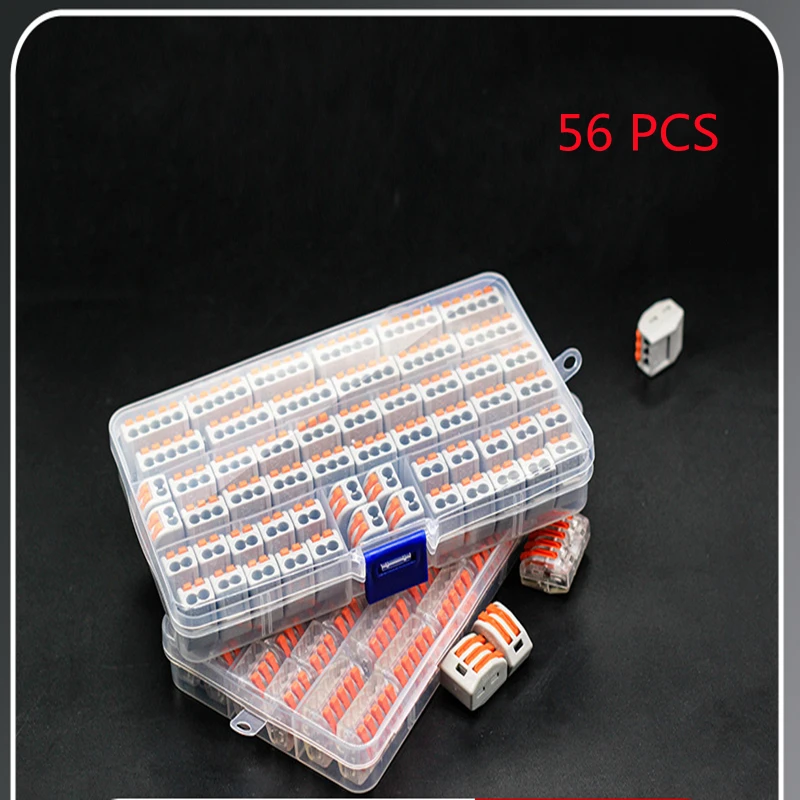 ELEWIND Parallel terminal package assembly  Fast Wire Cable Connectors Universal Compact Wiring Connector Push-in Terminal Block