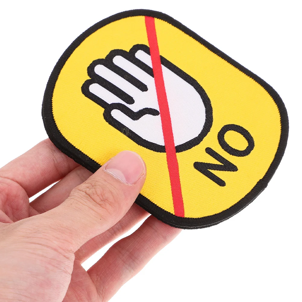 

2pcs Social Identification Tags Waterproof Reusable For Collars Leashes Pet Dog Breed Identifier Alert Hanging Id Patch Tag