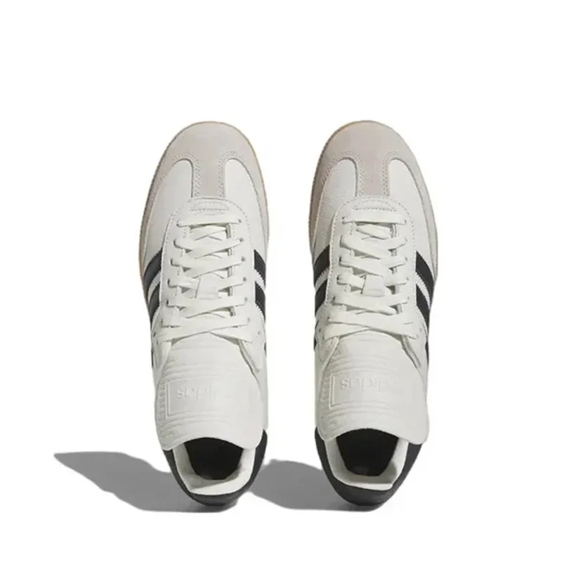 Adidas Originals Samba Vegan Low Buty na deskorolkę dla mężczyzn i kobiet unisex biały czarny