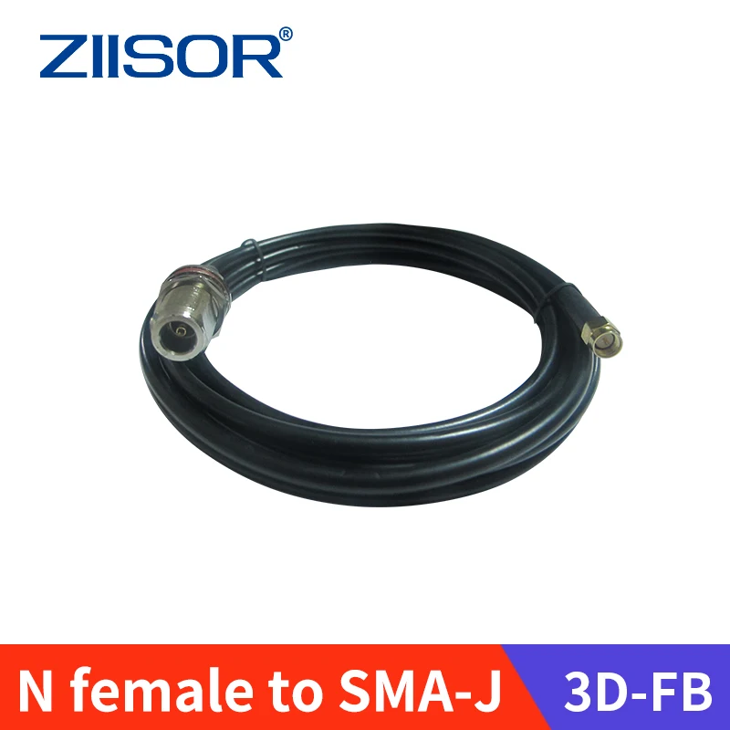 Antenna Cable with Waterproof N Female to SMA Male 3D-FB Extension Cables with Low Loss for Long Distance Extended Wire