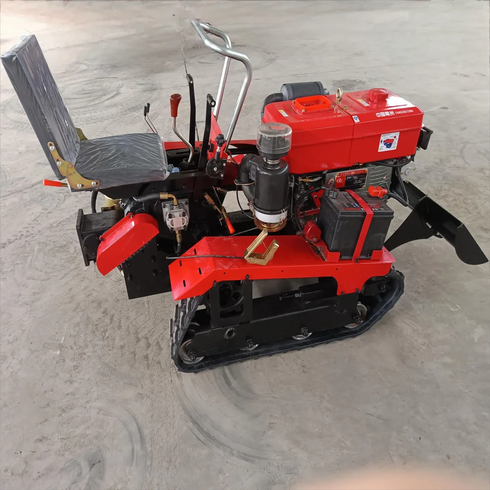 

Agricultural implements and equipment Crawler rotary tiller prices and various tools for sale Factory supply