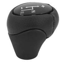 6X Gear Knob Automatic Knob Black For Smart Fortwo 450 451 1998-2014 Smart Roadster 452 2003-2006 Gear Head Case Sleeve