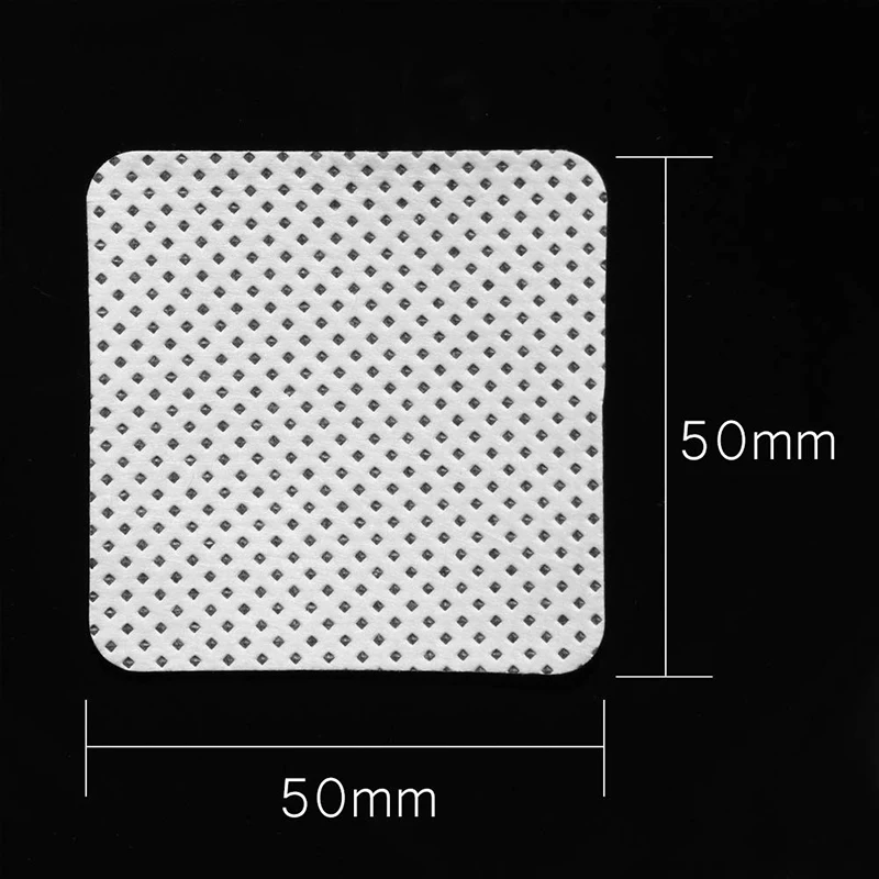 100 pezzi di detergente per nail art in cotone non lanugine per rimuovere lo smalto, salviette per rimuovere le punte del gel artistico, strumento per manicure