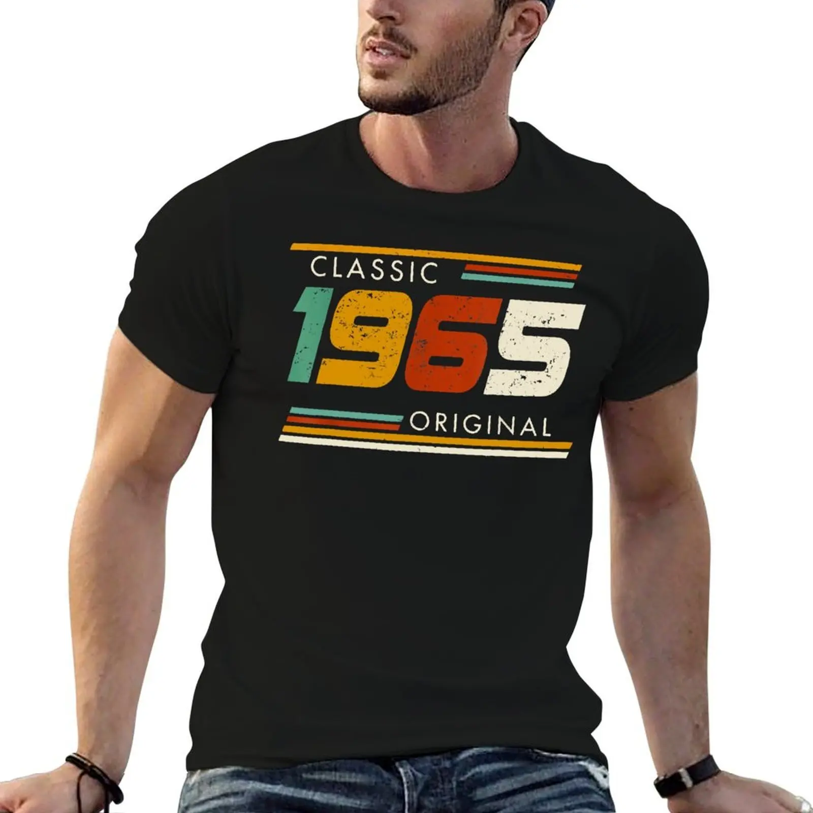 

Classic 1965 Original Vintage birthday 1965 T-Shirt t shirt man designer man t shirts for men T-Shirt