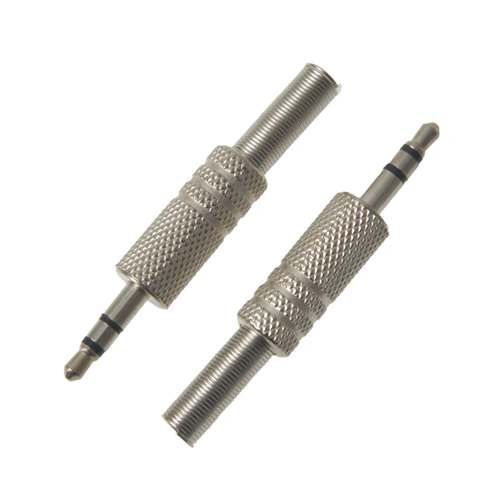 1pc 3.5 Headphone Plug 4 Pole Male Repair Headphone Audio Jack Plug Connector Dual Channel Headphone Jack