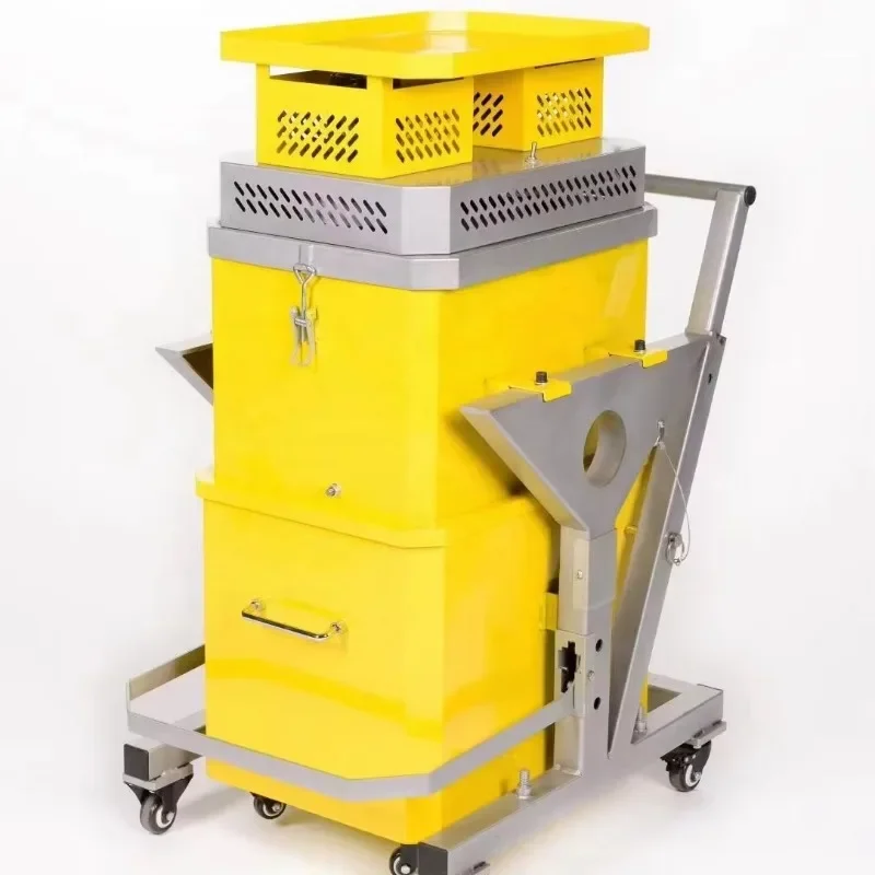 

The 60L industrial vacuum cleaner is easy to move and suitable for cleaning large areas