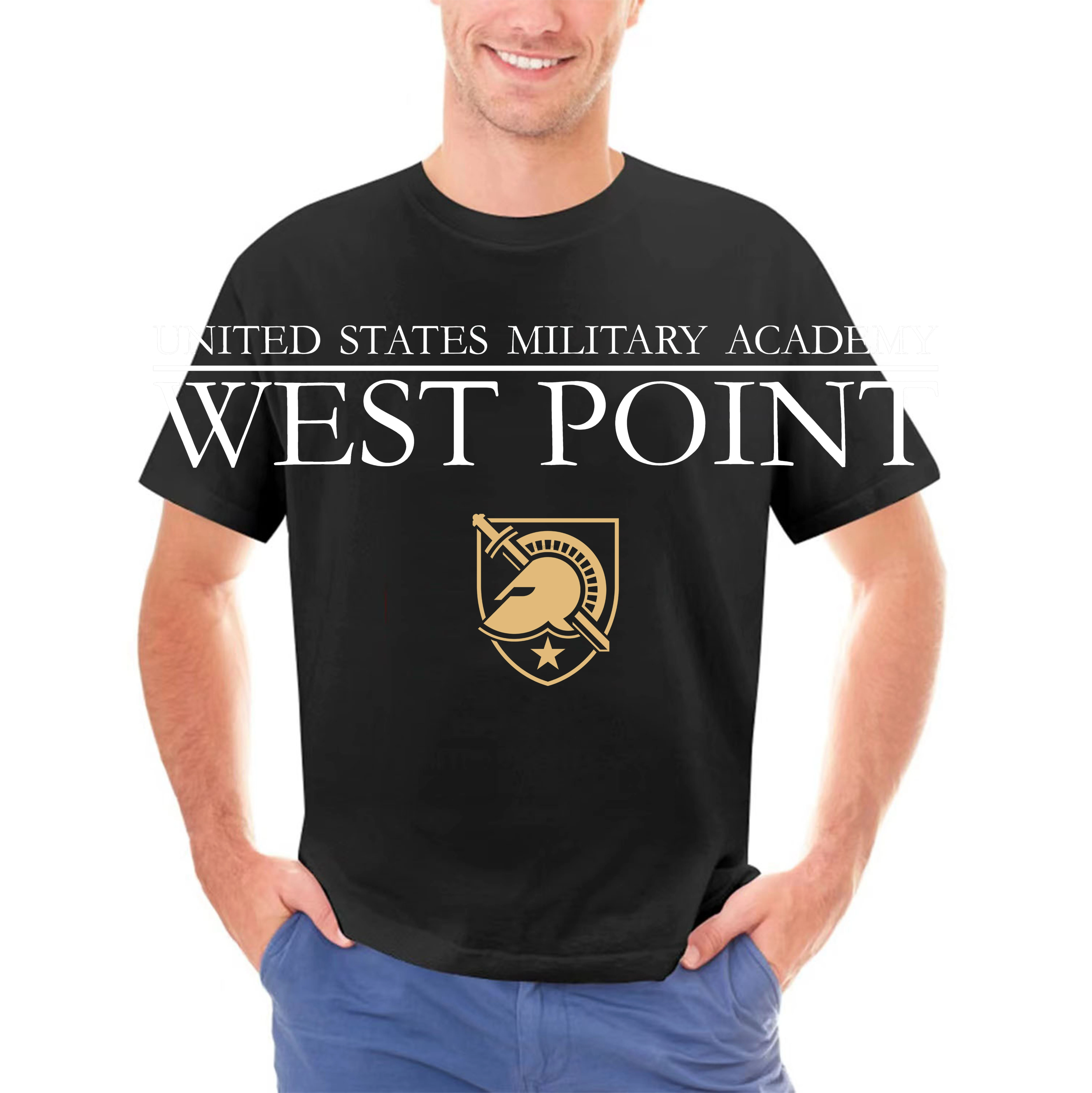 Bag2School US Military Academy Army West Point Men's Athletic Tee T-Shirt