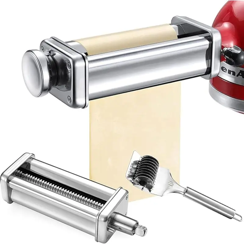 BAAG-Metal Pasta Machine Spare Parts For Kitchenaid Mixers Pressed Surface Accessories