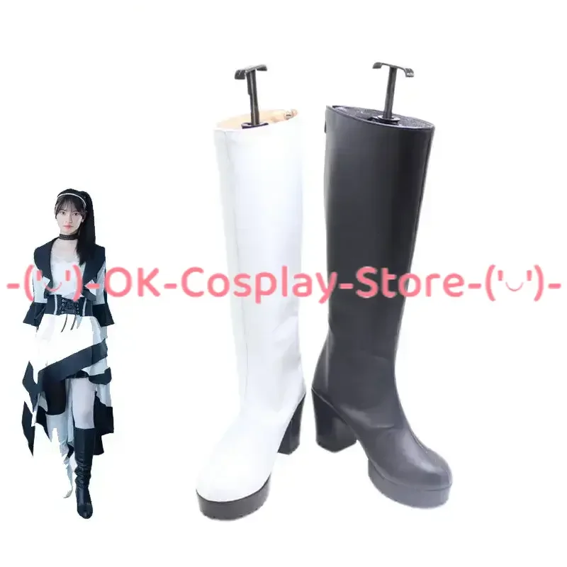 

Tsumuri Cosplay Shoes PU Leather Shoes Halloween Party Boots Cosplay Prop Custom Made