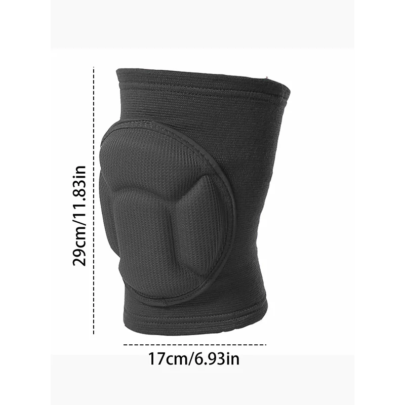 1PC Sports Thickening Knee Pads Volleyball Extreme Sports Kneepad Brace Support Dancing Anti collision Elastic Knee Protector