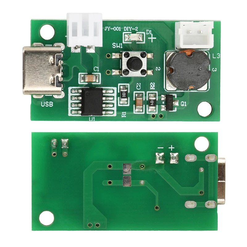 Mini umidificatore di tipo C Kit fai da te DC 4.5-5V Accessori per umidificazione ad atomizzazione ad ultrasuoni a spruzzo singolo