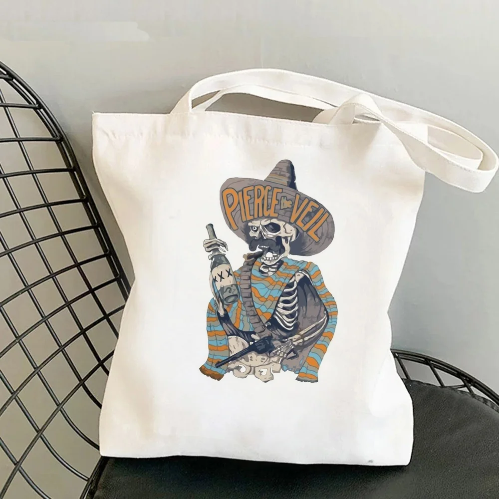 Pierce the Veil tote bag personnalisable canvas  shopping shoulder  totebag femme