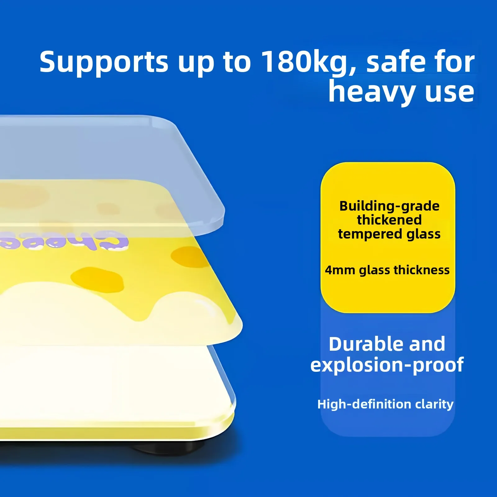 

2026 New Intelligent Electronic Weight Scale Female Version Durable Health Fitness Fat Body Mass Index Measurement Home Use