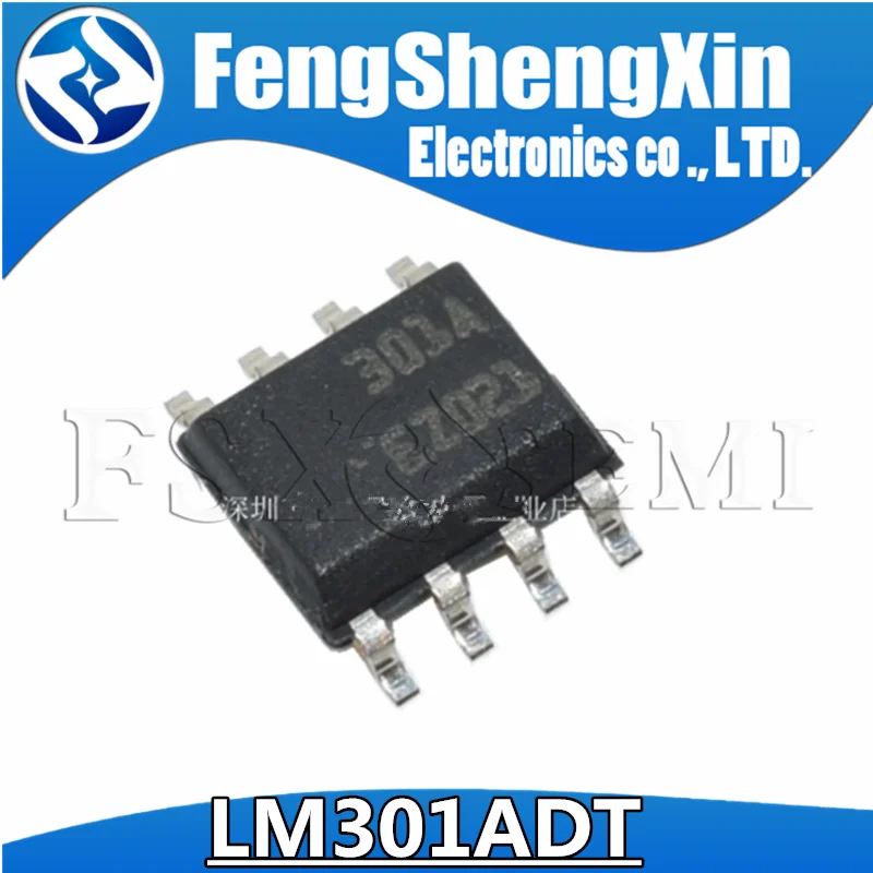

10pcs LM301ADT LM301A 301A SOP-8 LM301AD Operational amplifier chip