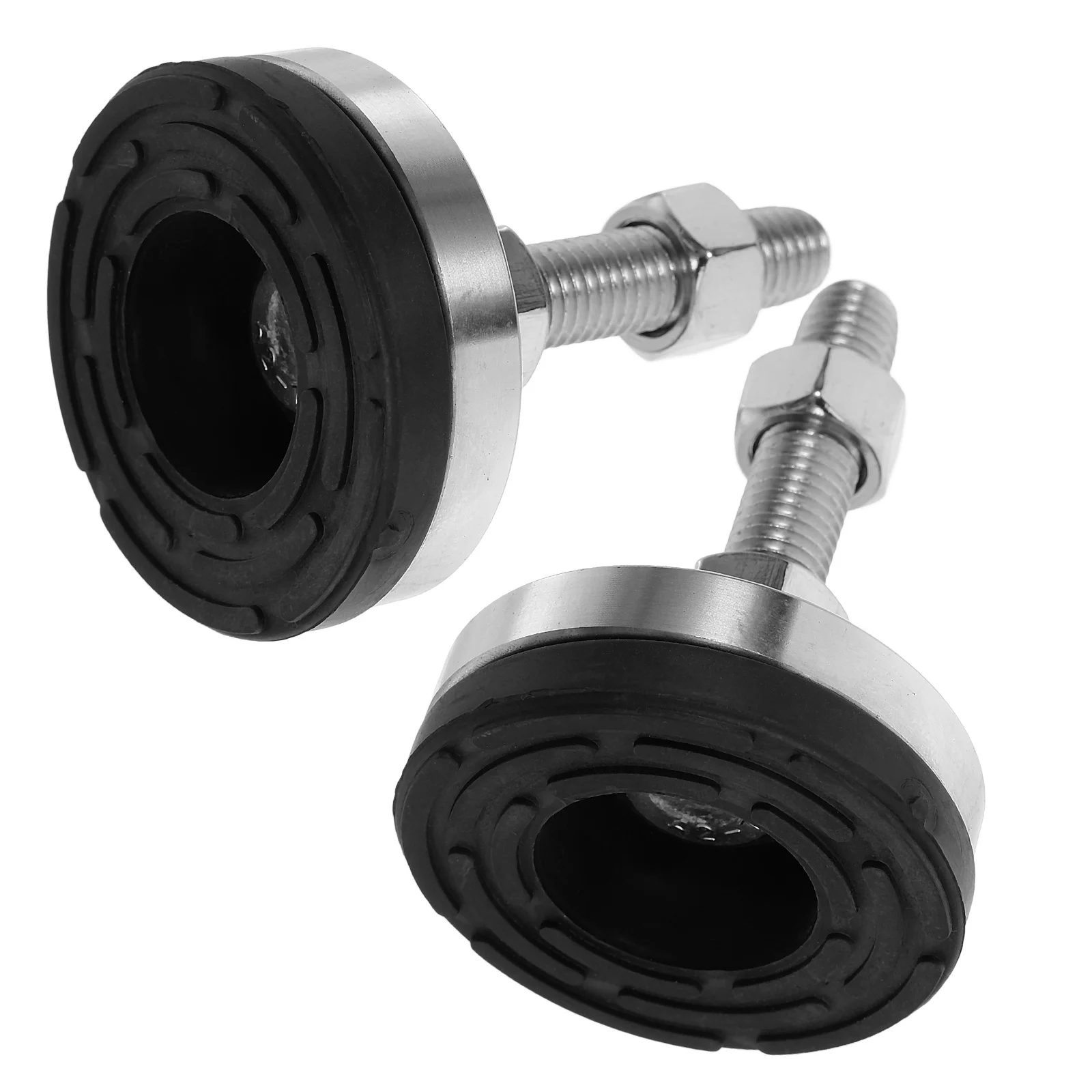 2 قطعة الثقيلة قابل للتعديل الفولاذ المقاوم للصدأ أقدام التسوية أرجل قطع الأثاث المضادة للانزلاق التسوية للآلات أقدام التسوية الثقيلة #1