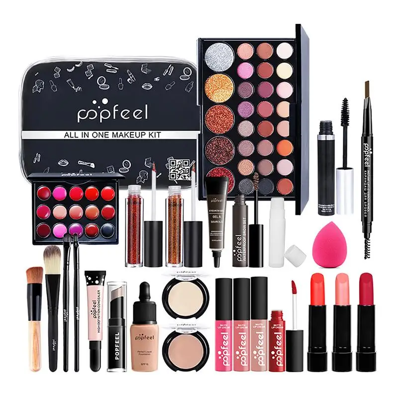 2024 Makeup Set Students New Beginners Full Set Light Makeup Gift Box Cosmetics Set Christmas Wedding Birthday Gifts Sweet