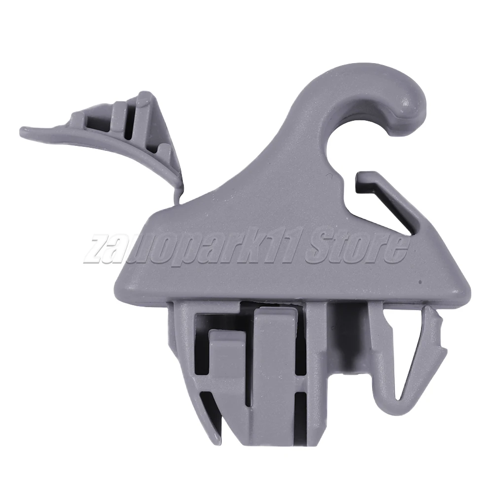 Gray Or Beige Car Sun Visor Hook Clip Bracket MR779704 For Mitsubishi Pajero Montero MK3 2000-2006 V73 V77 V93 V97 MR779705